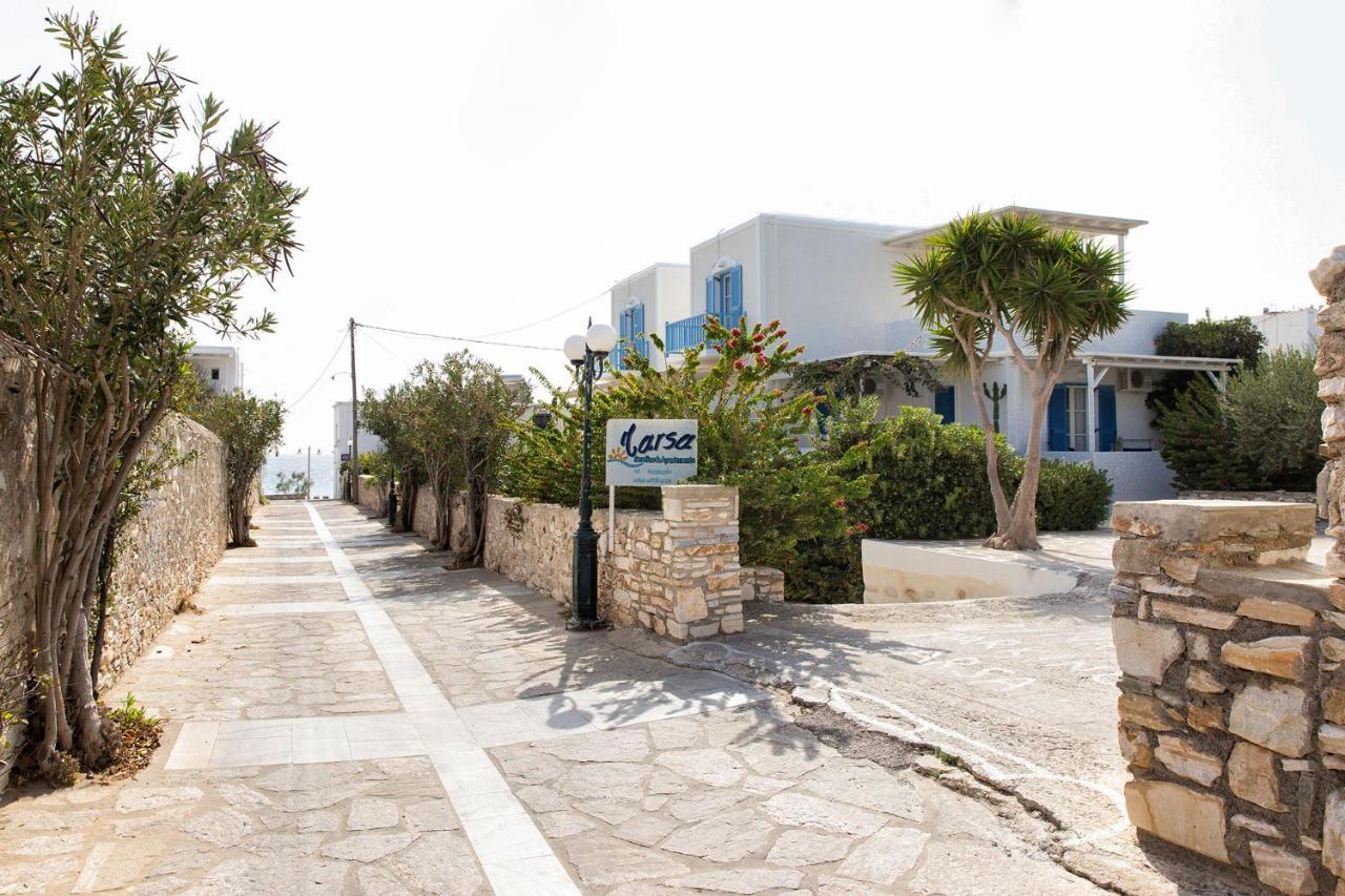 Apartments Tarsa Drios Bagian luar foto